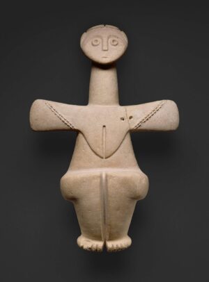figure of a fertility goddess (inspirado de le beau de jean paul gualtier)