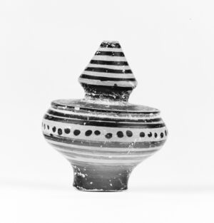 knob of a geometric pyxis (inspirado en aventus de creed)