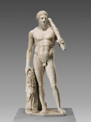 statue of hercules (inspirado en perseus de parfums de marly)